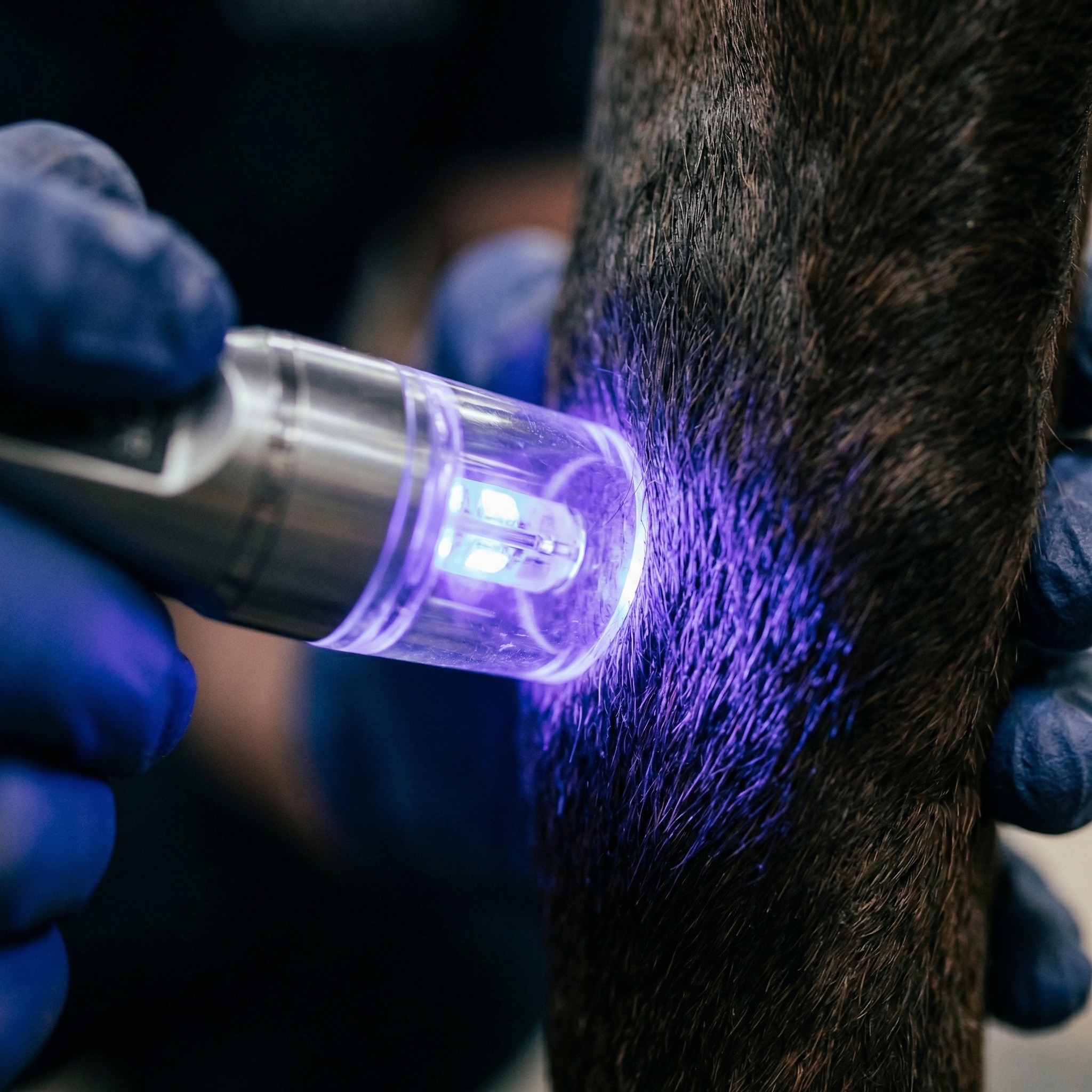 Kaltlasertherapie am Pferd