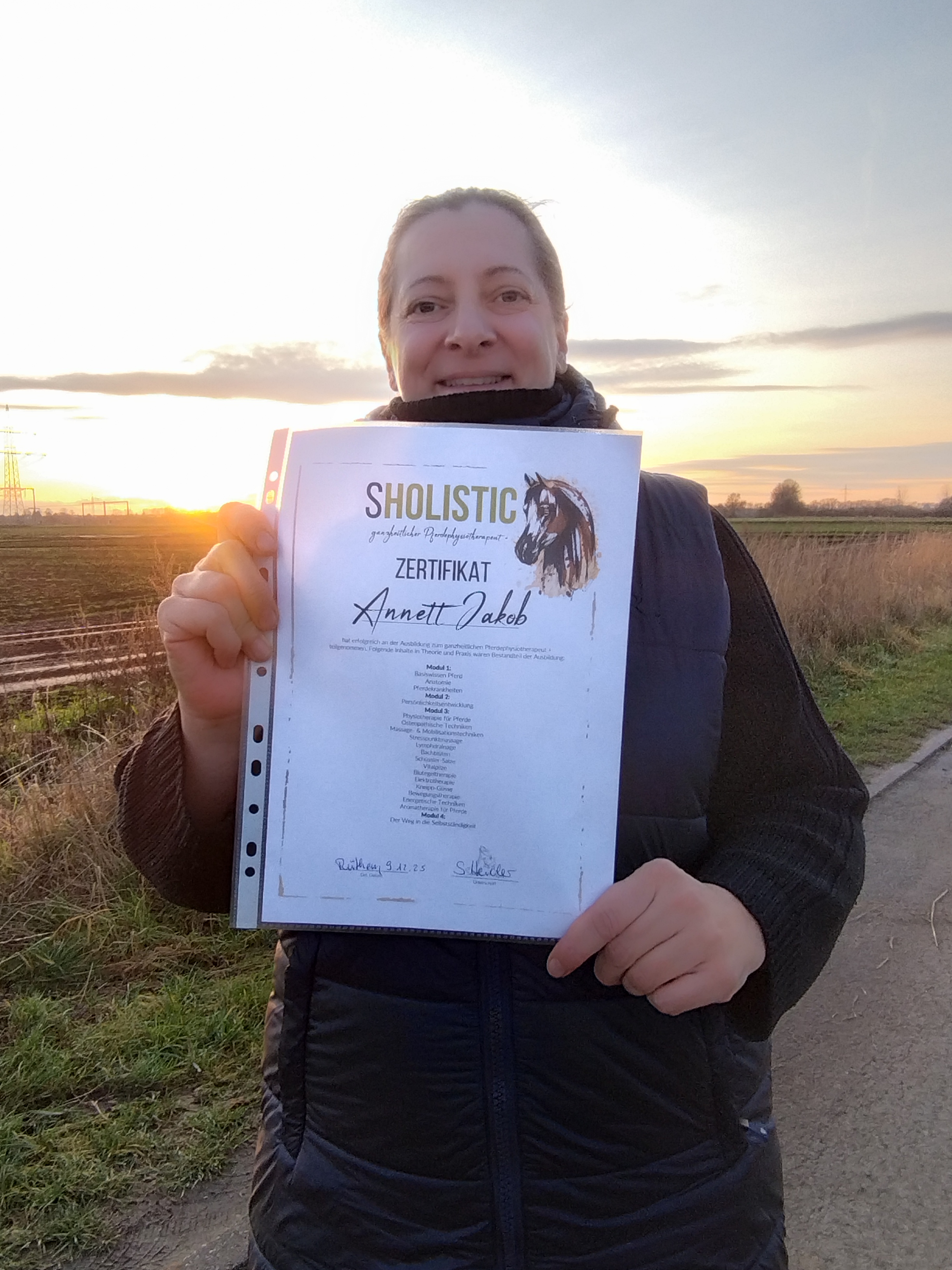 Sholistic Zertifikat - Annett Jakob